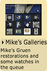 Mike's galleries of Gruen watches